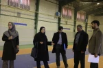 بازدید مدیر کل تربیت بدنی دانشگاه فنی و حرفه ای