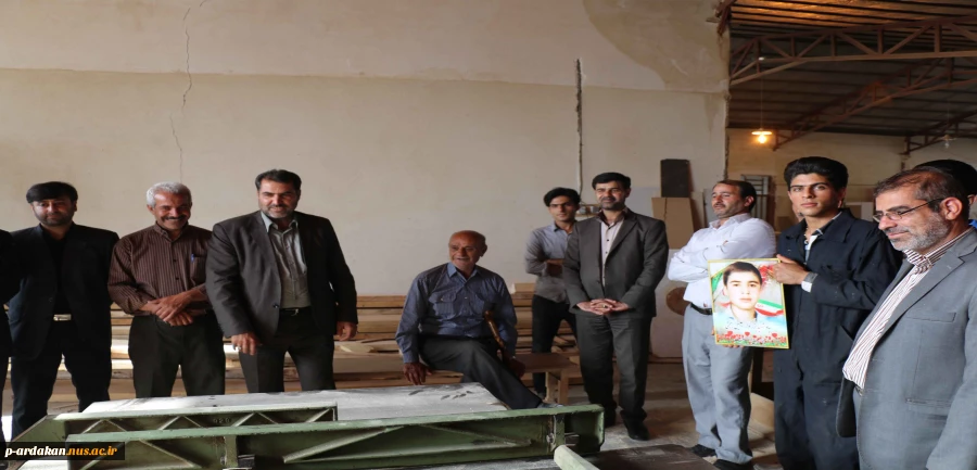 اهداءدستگاه هفت کاره توسط آقای حاج حسین بهجتی  2