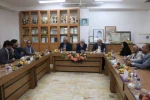 بازدید رئیس دانشگاه فنی وحرفه ای کشور از دانشکده فنی وحرفه ای شهید بهشتی اردکان 2