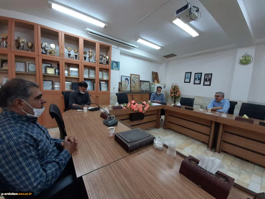 تشکیل جلسه شورای سلامت در آموزشکده شهید بهشتی اردکان 3