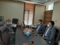 جلسه با رئیس شهرک صنعتی شهرستان  در هفته ملی مهارت