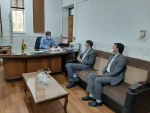 جلسه با رئیس صنعت ومعدن  شهرستان در هفته ملی مهارت  2
