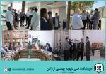 دیدار وگفتگوی معاون اداری ، مالی  ومدیریت منابع دانشگاه فنی وحرفه ای کشور  ، فرماندار اردکان و مسئولان آموزشکده شهید بهشتی اردکان در محل دفتر ریاست مرکز 2