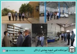 بازدید مهندس رضا سلطانی نسب، معاون مدیرکل اداره خدمات آموزشی دانشگاه فنی و حرفه‌ای از آموزشکده فنی وحرفه ای شهید بهشتی اردکان 2