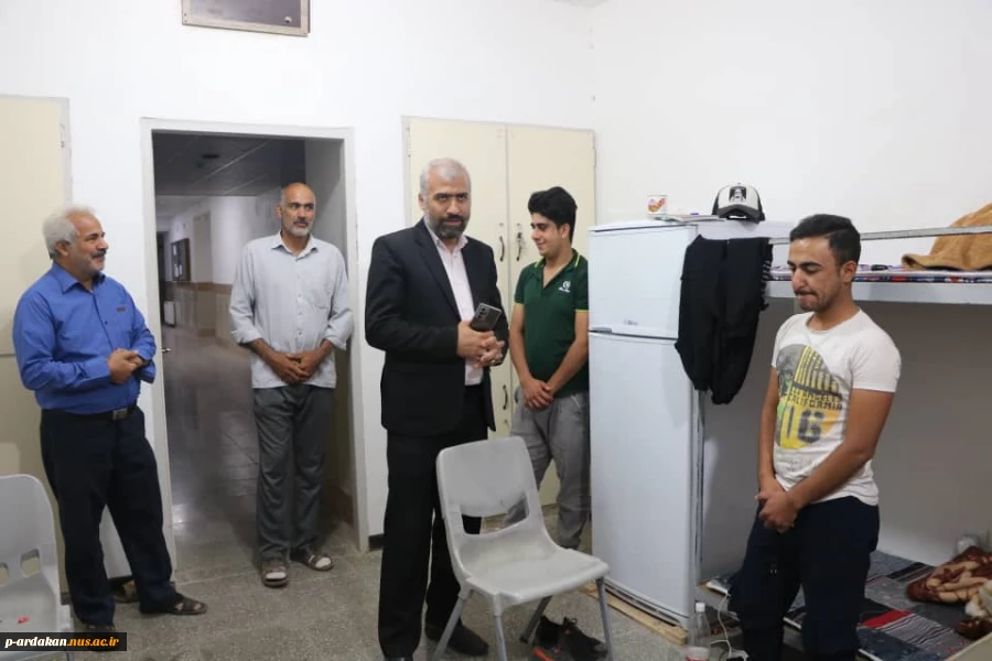 بازدید سرزده سرپرست فرمانداری شهرستان اردکان ، از خوابگاه دانشجویان آموزشکده شهید بهشتی 4