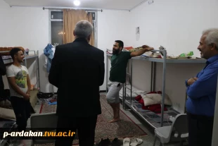 بازدید سرزده سرپرست فرمانداری شهرستان اردکان ، از خوابگاه دانشجویان آموزشکده شهید بهشتی 5