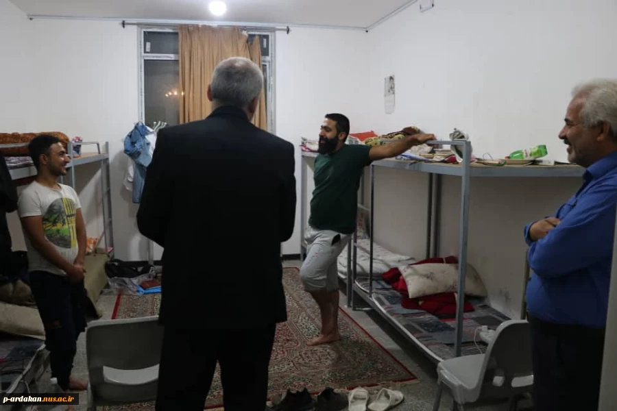 بازدید سرزده سرپرست فرمانداری شهرستان اردکان ، از خوابگاه دانشجویان آموزشکده شهید بهشتی 5