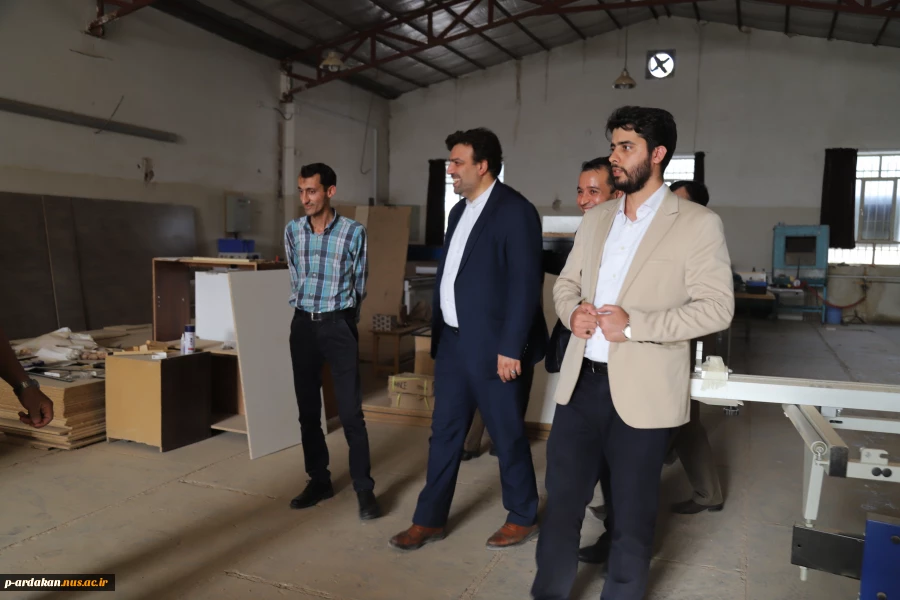 بازدید دکتر خسرویان رئیس دانشگاه فنی وحرفه ای کشور از استان یزد 10