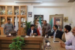 بازدید دکتر خسرویان رئیس دانشگاه فنی وحرفه ای کشور از استان یزد 14