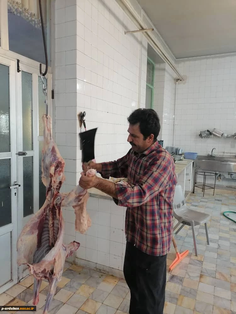 مراسم با شکوه نذر قربانی در آموزشکده فنی وحرفه ای شهید بهشتی اردکان 9