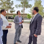 بازدید مسئولین از آموزشکده فنی شهید بهشتی اردکان  4