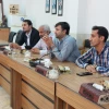 بازدید آقای مهندس زاده زکی و مهندس رفیعی مدیر کل طرح های عمرانی دانشگاه از آموزشکده فنی وحرفه ای  شهید بهشتی اردکان 6