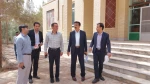 بازدید آقای مهندس زاده زکی و مهندس رفیعی مدیر کل طرح های عمرانی دانشگاه از آموزشکده فنی وحرفه ای  شهید بهشتی اردکان 9