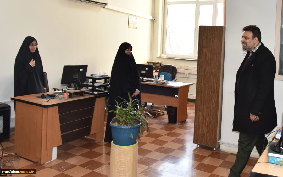 دیدار دکتر خسرویان با همکاران دفتر مرکزی حراست دانشگاه 4