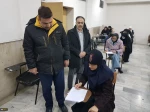 بازدید دکتر خسرویان و هیئت همراه از روند برگزاری امتحانات پایان ترم دانشکده فنی و حرفه‌ای دکتر شریعتی 2