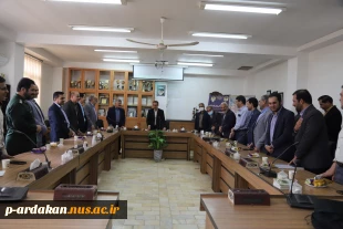 معارفه سرپرست جدید آموزشکده فنی وحرفه ای شهید بهشتی اردکان 3