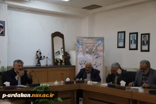 اولین جلسه شورای اداری با حضور آقای احمد علی وکیلی احمد آبادی ، سرپرست جدید آموزشکده فنی وحرفه ای شهید بهشتی اردکان برگزار شد.  6