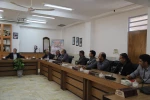 اولین جلسه شورای اداری با حضور آقای احمد علی وکیلی احمد آبادی ، سرپرست جدید آموزشکده فنی وحرفه ای شهید بهشتی اردکان برگزار شد.  7