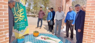 برپایی خیمه حضرت علی اکبر (ع)  در جوار شهدای جوان گمنام وپذیرایی از دانشجویان آموزشکده فنی وحرفه ای شهید بهشتی اردکان ،  به مناسبت روز جوان 4