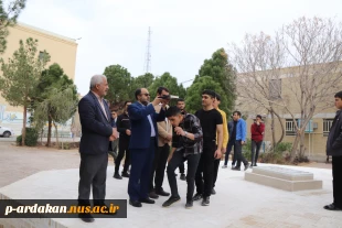 کاروان راهیان نور دانشجویی آموزشکده فنی وحرفه ای شهید بهشتی اردکان با بدرقه مسئولان آموزشکده ، راهی مناطق عملیاتی جنوب شد. 4