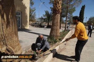 مراسم روز درختکاری در آموزشکده فنی وحرفه ای شهید بهشتی اردکان برگزار شد 3