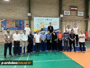 کسب مقام اول قهرمانی ، توسط دانشجویان آموزشکده فنی وحرفه ای شهید بهشتی اردکان در بیست و هفتمین دوره المپیاد ورزشی دانشجویان پسر دانشگاه فنی و حرفه ای کشور 7