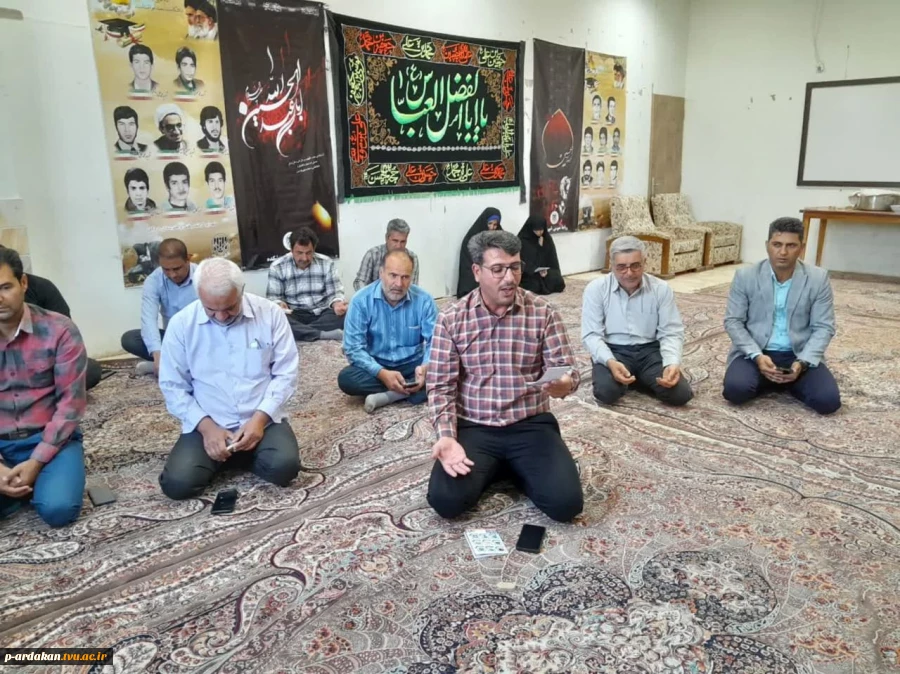 برگزاری مراسم آغاز امامت امام زمان (عج) در آموزشکده فنی وحرفه ای شهید بهشتی اردکان 3