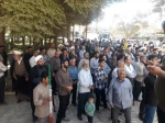 تجمع خود جوش  دانشجویان ،  همکاران و  اساتید آموزشکده فنی وحرفه ای شهید بهشتی اردکان با حضور اقشار مختلف مردم شهر اردکان در محکومیت حمله اسرائیل به بیمارستان غزه 3