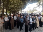 تجمع خود جوش  دانشجویان ،  همکاران و  اساتید آموزشکده فنی وحرفه ای شهید بهشتی اردکان با حضور اقشار مختلف مردم شهر اردکان در محکومیت حمله اسرائیل به بیمارستان غزه 5
