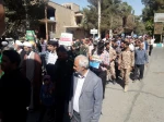 تجمع خود جوش  دانشجویان ،  همکاران و  اساتید آموزشکده فنی وحرفه ای شهید بهشتی اردکان با حضور اقشار مختلف مردم شهر اردکان در محکومیت حمله اسرائیل به بیمارستان غزه 6