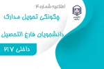 چگونگی تحویل مدارک دانشجویان فارغ التحصیل 4