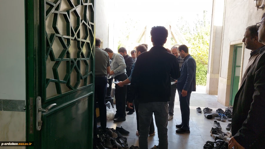 برگزاری جلسه انس با قرآن با حضور قاریان قرآن کریم شهرستان درآموزشکده فنی وحرفه ای شهید بهشتی اردکان 11
