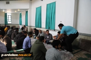برگزاری جلسه انس با قرآن با حضور قاریان قرآن کریم شهرستان درآموزشکده فنی وحرفه ای شهید بهشتی اردکان 23