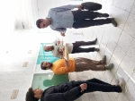 برگزاری مراسم هفتگی زیارت آل یاسین با حضور کارکنان ودانشجویان در کنار قبور مطهر شهدای گمنام آموزشکده 11