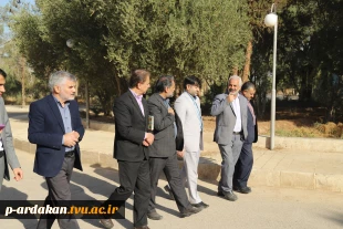 مشاور عالی استاندار یزد به همراه جمعی از مسئولین استانی وشهرستانی ، از کارگاه ها و آزمایشگاه های آموزشکده فنی شهید بهشتی اردکان بازدید به عمل آورده و از نزدیک در جریان مسائل و مشکلات این آموزشکده قرار گرفتند. 4