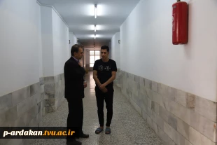 مشاور عالی استاندار یزد به همراه جمعی از مسئولین استانی وشهرستانی ، از کارگاه ها و آزمایشگاه های آموزشکده فنی شهید بهشتی اردکان بازدید به عمل آورده و از نزدیک در جریان مسائل و مشکلات این آموزشکده قرار گرفتند. 12