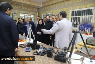 افتتاح نمایشگاه دائمی دست آوردهای دانشجویی آموزشکده شهید بهشتی اردکان به مناسبت هفته پژوهش 10
