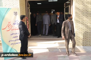 افتتاح نمایشگاه دائمی دست آوردهای دانشجویی آموزشکده شهید بهشتی اردکان به مناسبت هفته پژوهش 11