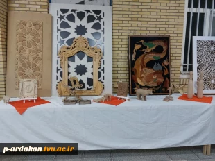 افتتاح نمایشگاه دائمی دست آوردهای دانشجویی آموزشکده شهید بهشتی اردکان به مناسبت هفته پژوهش 17