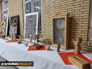 افتتاح نمایشگاه دائمی دست آوردهای دانشجویی آموزشکده شهید بهشتی اردکان به مناسبت هفته پژوهش 18
