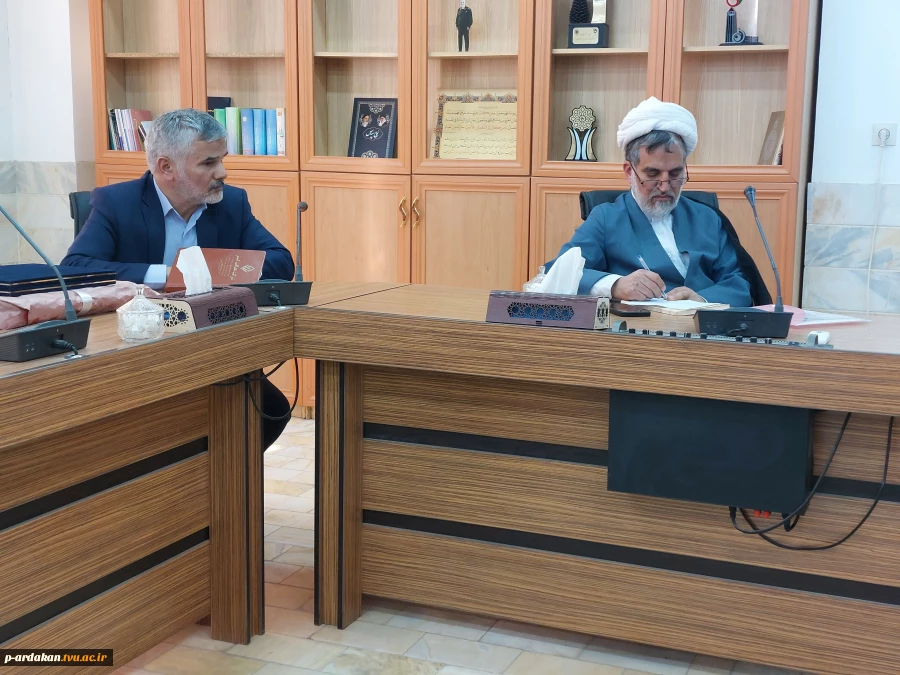 جلسه شورای فرهنگی با موضوع مهدویت در آموزشکده اردکان 7