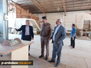 هم اندیشی رئیس آموزش وپرورش شهرستان با مسئولین آموزشکده فنی وحرفه ای اردکان 5