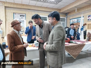 هم اندیشی رئیس آموزش وپرورش شهرستان با مسئولین آموزشکده فنی وحرفه ای اردکان 9