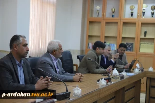 هم اندیشی رئیس آموزش وپرورش شهرستان با مسئولین آموزشکده فنی وحرفه ای اردکان 10