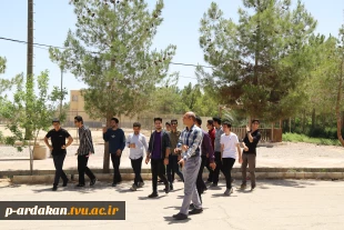 بازدید دانش‌آموزان هنرستان شهید صدوقی اردکان از آموزشکده شهید بهشتی  3