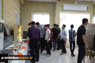 بازدید دانش‌آموزان هنرستان شهید صدوقی اردکان از آموزشکده شهید بهشتی  4
