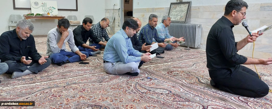 برگزاری مراسم  قرائت زیارت عاشورا در دهه اول ماه محرم 4