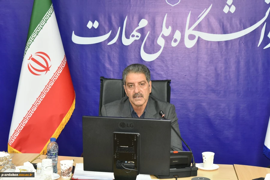 دکتر زمانی، سرپرست دانشگاه ملی مهارت در اولین نشست برخط با رؤسای استانی:  2