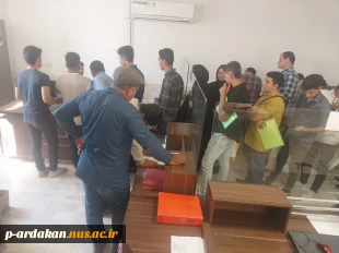 ثبت نام دانشجویان جدیدالورود در آموزشکده ملی مهارت اردکان 10