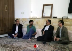دیدار رئیس آموزشکده ملی‌مهارت شهید بهشتی اردکان با خانواده جانبازان و ایثارگران 4